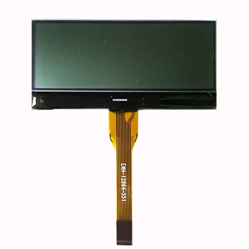 128x64 Monochrome LCD Display with White Backlight