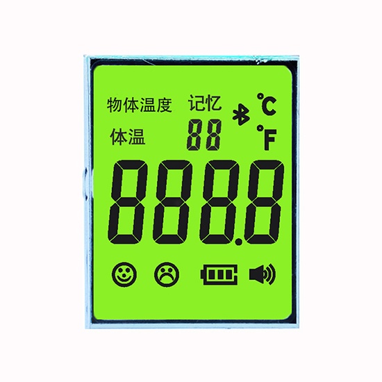 Segment LCD Display for Temperature Gun/Forehead temperature Meter