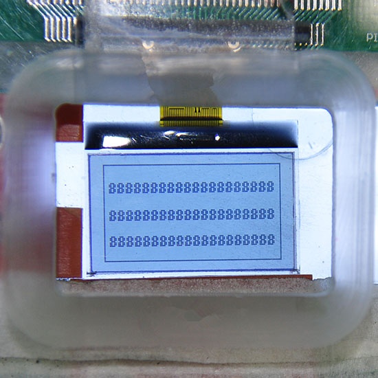 LCD screen display 128x64 dot matrix COG graphic LCD module