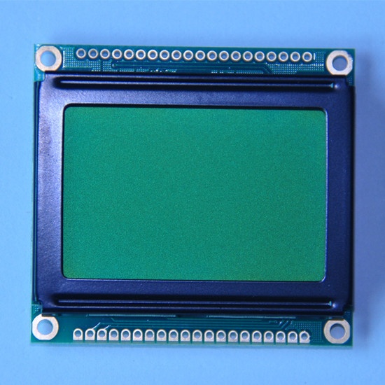 128x64 STN Positive Transmissive Green LCD