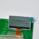 128X64 Transparent lcd display custom size lcd screen For Mini-POS