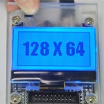 128x64 graphic lcd module COG STN type LCD screen display